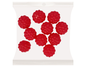 Raspberries 50g