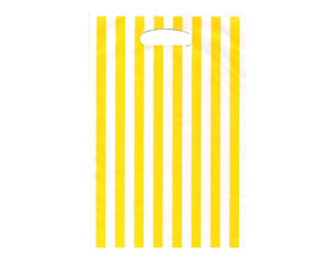 Lolly Bag Stripe Yellow