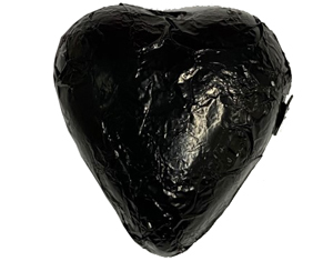 Chocolate Hearts Black