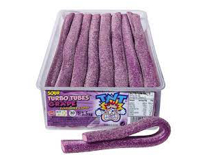 TNT Sour Turbo Tubes - Grape