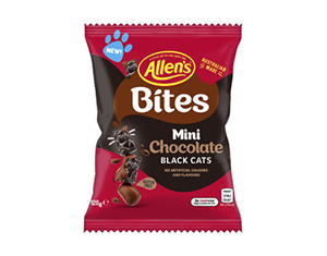 Allen's Chocolate Black Cats 120g