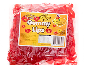 Lolliland Gummi Lips 1kg