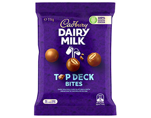Cadbury Top Deck Bites 114g