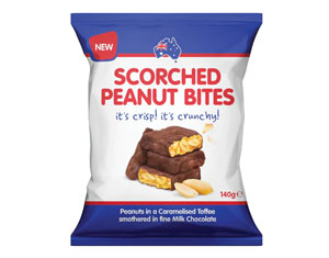 Scorched Peanut Bar Bites 140g