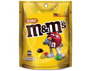 M&M Peanut Share Bag 180g