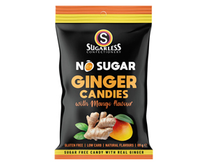 Sugarless Ginger with Mango 60g
