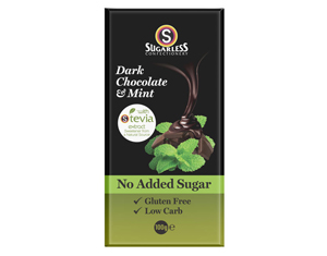 Sugarless Stevia Dark Mint 100g