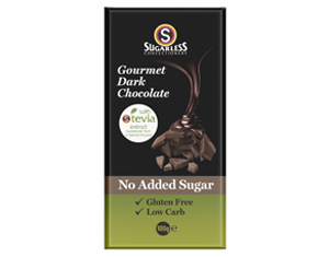Sugarless Stevia Gourmet Dark 100g